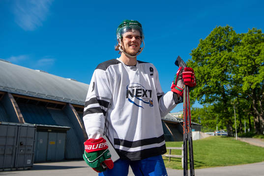 Samuel Fagemo, Los Angeles Kings, tränar