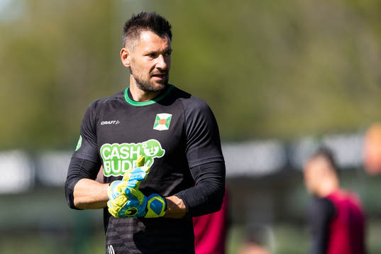 Varbergs målvakt Stojan Lukic