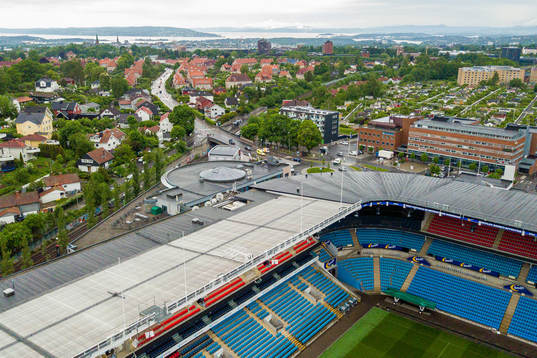General view of Ullevaal Stadion