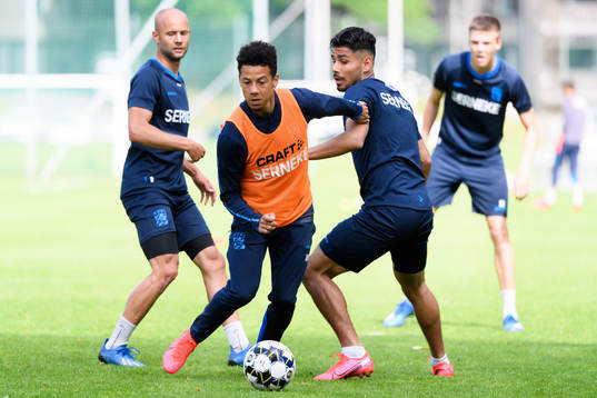 Tobias Sana och Hosam Aiesh