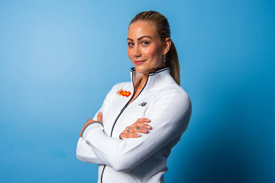 Isabelle Pedersen of Norway poses for a portrait