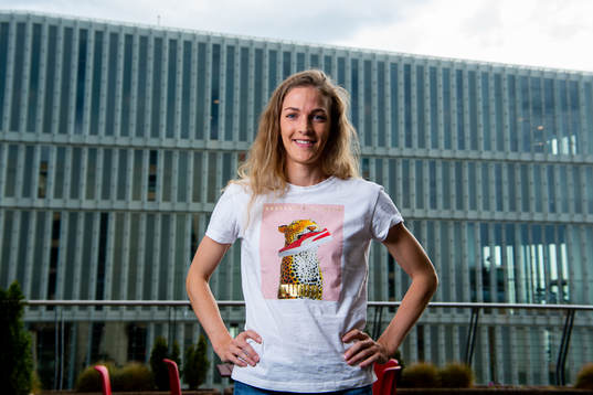 Line Kloster of Norway poses for a portrait
