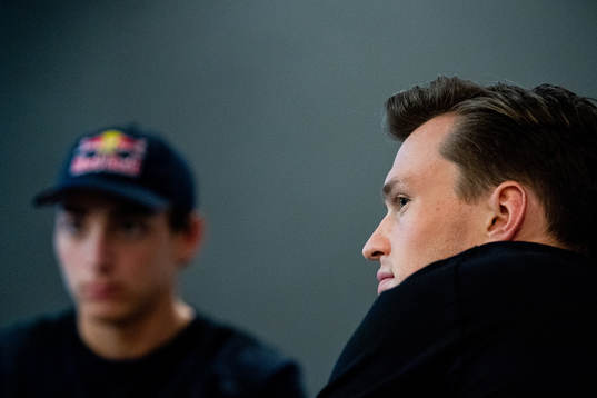 Armand Duplantis of Sweden and Karsten Warholm of Norway