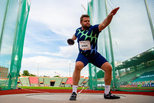Daniel Ståhl of Sweden