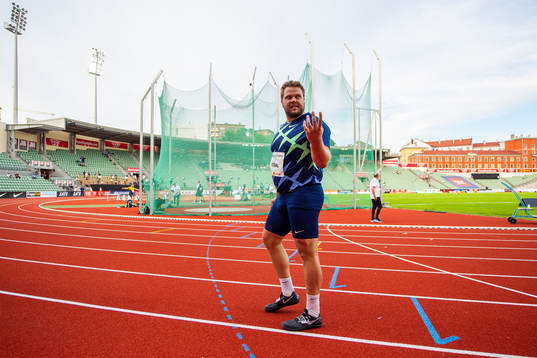 Daniel Ståhl of Sweden