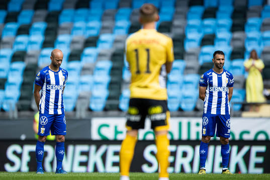 IFK Göteborgs Robin Söder och André Calisir