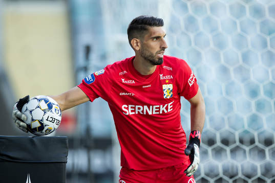 IFK Göteborgs målvakt Giannis Anestis
