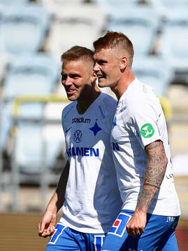 IFK Norrköpings Christoffer Nyman och Eric Smith