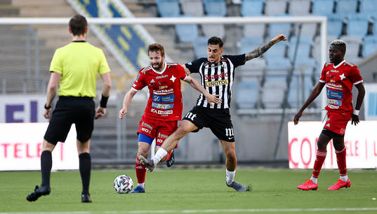 Luleås Jakob Johansson-Inga och Sylvias Marwan Baze