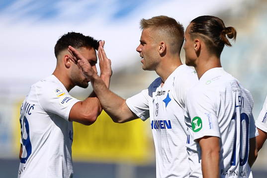 IFK Norrköpings Christoffer Nyman och Sead Haksabanovic