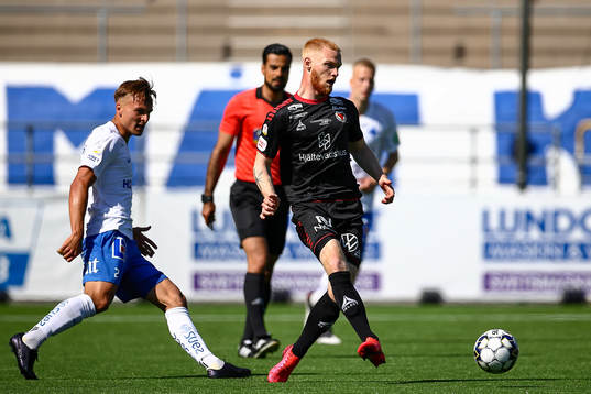 IFK Norrköpings Henrik Castegren och Kalmars Nils Fröling