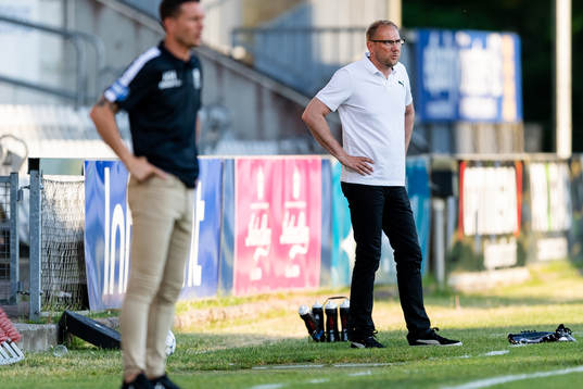 Halmstads tränare Magnus Haglund