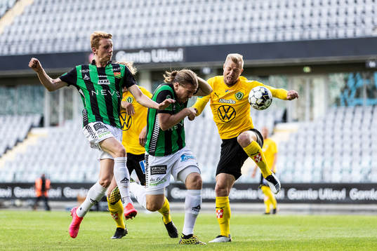 GAIS Julius Lindberg och Charlie Weberg mot Jönköpings