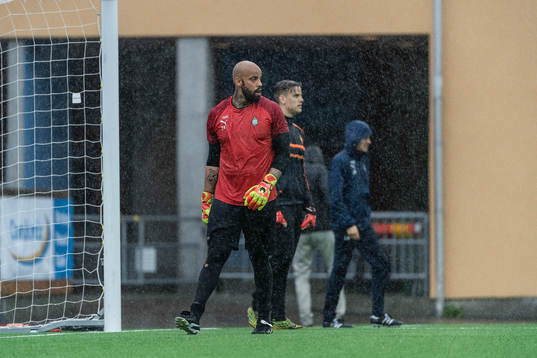 AFC Eskilstunas målvakt Joshua Wicks