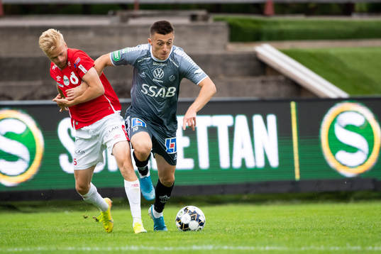 Degerfors Axel Lindahl och Brages Leonard Pllana