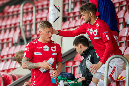 Degerfors Victor Edvardsen och Christos Gravius