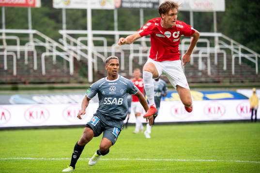 Brages Seth Kanteh Hellberg och Degerfors Gustav Granath