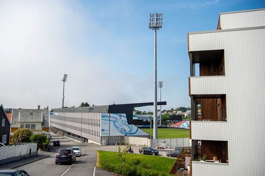 General view of Haugesund Stadion