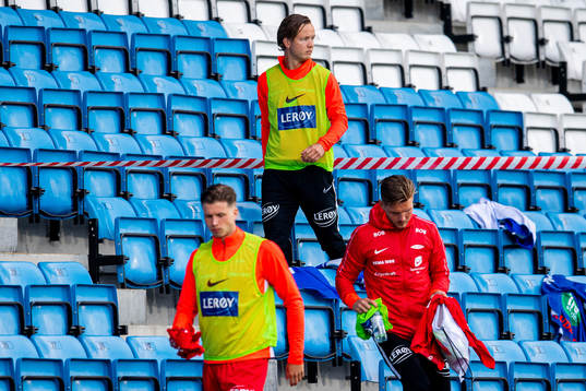 during the Eliteserien football match between Haugesund and