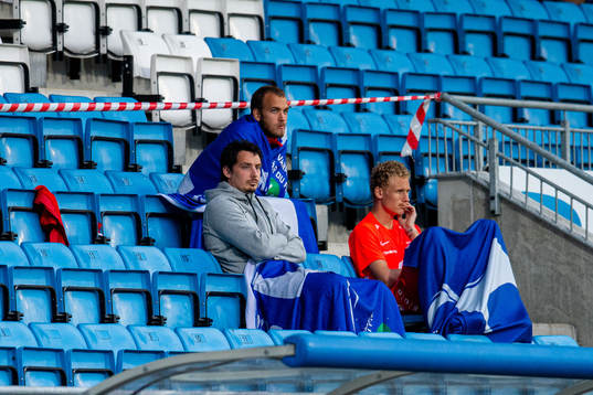 Vegard Forren, goalkeeper Markus Olsen Pettersen and