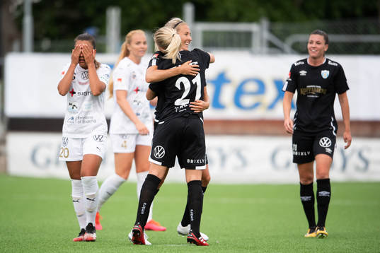 Göteborgs Emma Kullberg jublar
