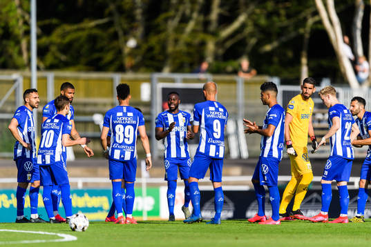 IFK Göteborgs spelare samlas