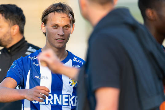 IFK Göteborgs Noah Alexandersson jublar