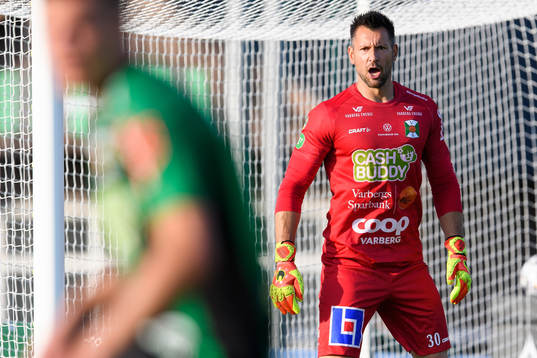 Varbergs målvakt Stojan Lukic