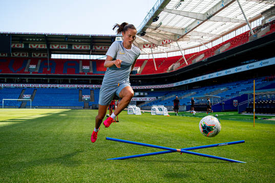 Caroline Graham Hansen of the Norwegian national football