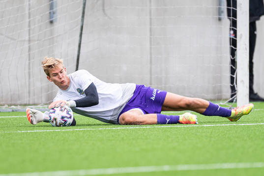 Lunds målvakt Mathias Nilsson