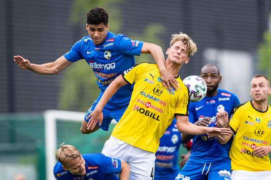 Linköpings Romeu De Resende och Lunds Noel Hansson