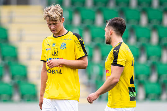 Lunds Noel Hansson och Gustav Hillstedt deppar