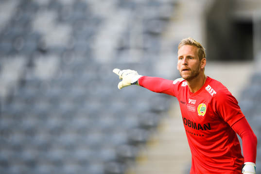 Hammarbys målvakt David Ousted