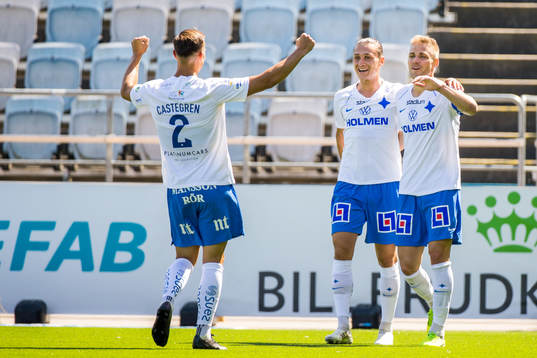 IFK Norrköpings Henrik Castegren , Jonathan Levi och