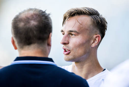 IFK Norrköpings Henrik Castegren och tränare Jens