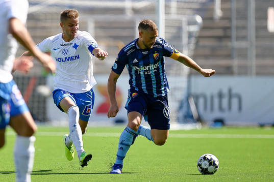 IFK Norrköpings Christoffer Nyman och Djurgårdens Jesper