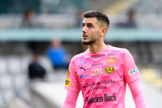 Mjällbys målvakt Marko Johansson