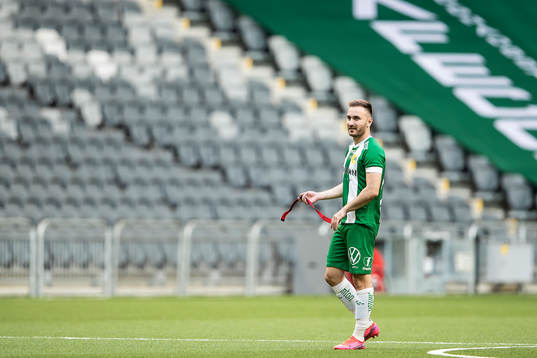 Hammarbys Muamer Tankovic deppar