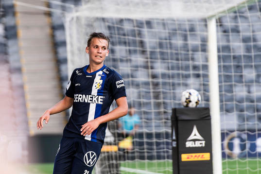 IFK Göteborgs Noah Alexandersson deppar