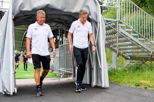 Göteborgs assisterande tränare Jörgen Ericsson och