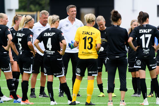 Göteborgs assisterande tränare Jörgen Ericsson och