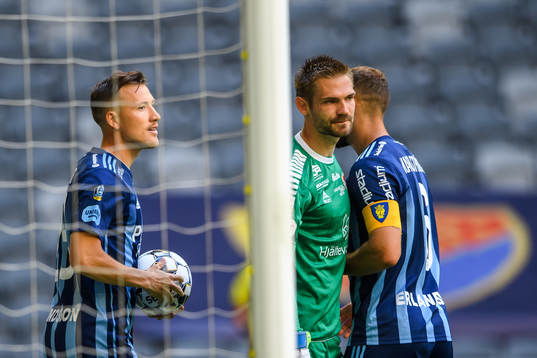 Djurgårdens Fredrik Ulvestad jublar