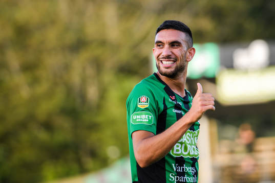 Varbergs Daniel Krezic jublar