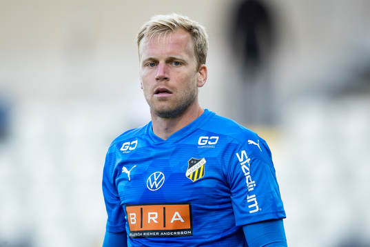 Häckens målvakt Peter Abrahamsson