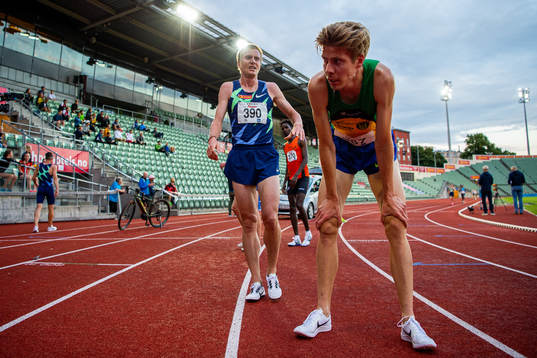 Sondre Nordstad Moen and Per Svela of Norway