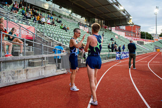 Henrik Ingebrigtsen and Sondre Nordstad Moen of Norway