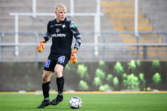 IFK Norrköpings målvakt Isak Pettersson