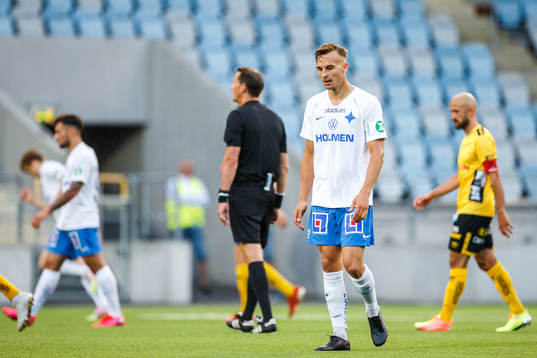 IFK Norrköpings Henrik Castegren deppar