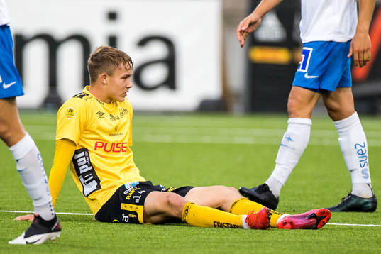 Elfsborgs Jacob Ondrejka deppar