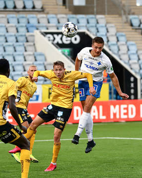 Mål 1-1 av IFK Norrköpings Rasmus Stensbæk Lauritsen